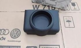 Porta Copos Traseiro Golf Bora 1999 A 2013 Console Central Freio De Mão