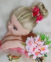 Porta Coque Belli Kids Pink com Laço e Strass