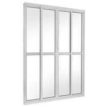 Porta Correr 4 Folhas Móveis Central Topsul 210x150cm Esquadrisul Porta Correr 4 Folhas Móveis Central Topsul 210x150cm Esquadrisul