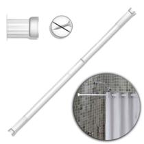 Porta Cortina Box Varão Universal Banheiro 0,90 Até 1,40m BR Porta Cortina Box Varão Universal Banheiro 0,90 Até 1,40m BR