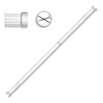 Porta Cortina Box Varão Universal De Banheiro 0,65 Até 1,15m