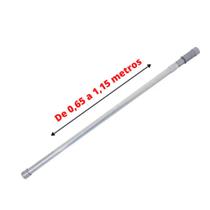 Porta Cortina Varão Universal Box Banheiro 0,65x1,15 alumini