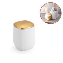 Porta Cotonete Algodão Organizador Com Tampa Multiuso 400 Ml Porta Cotonete Algodão Organizador Com Tampa Multiuso 400 Ml