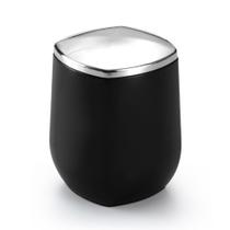 Porta Cotonete e Algodão Arthi Preto