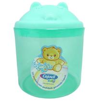 Porta Cotonete e Algodão Urso Verde 869 Cajovil