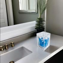 Porta Cotonetes em Acrílico