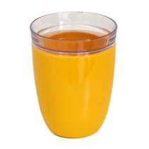 Porta Cotonetes Linha Málaga Amarelo