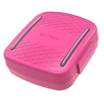 Porta Cotonetes Portátil Rosa para Viagem Acessórios com Elástico Interno Crippa