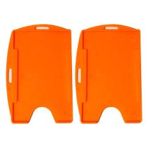 Porta Crachá Laranja Sólido Universal