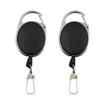 Porta-Crachá Retrátil Com Corda Para Chaveiro, Liberação Rápida, Zinger Para Pesca Com Mosca,
