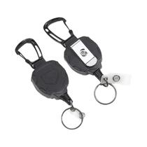 Porta-Crachá Retrátil Reforçado Com Clipe Para Crachá De Identificação, Capa Para Cartão De Ônibus E