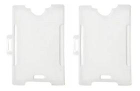 Porta Crachá Transparente Universal Cassmar 100un