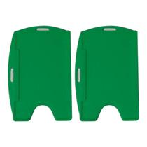 Porta Crachá Verde Sólido Universal Cassmar 100un Porta Crachá Verde Sólido Universal Cassmar 100un