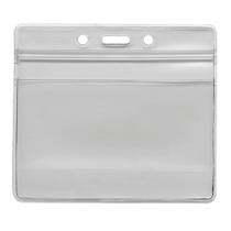 Porta-crachás Advantus Horizontal Clear 6,7 x 9,5 cm, pacote 50
