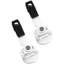 Porta-crachás Artisan Power Vocera B3000 White Clip, pacote com 2 Porta-crachás Artisan Power Vocera B3000 White Clip, pacote com 2