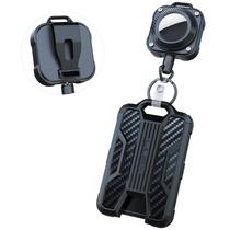 Porta-crachás LIUGX com Airtag retrátil de 80 cm Porta-crachás LIUGX com Airtag retrátil de 80 cm