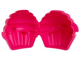 Porta Cupcake Rosa Tupperware