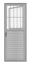 Porta de Abrir de Alumínio Lado DR Postigo Indimel 210 x 80 cm