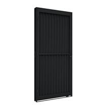 Porta de Aço de Giro Calha 215x100cm Aço Pronto Riobras Abertura Direita Porta de Aço de Giro Calha 215x100cm Aço Pronto Riobras Abertura Direita