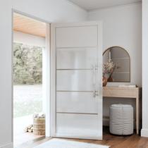 Porta de Aço Lambril Lucasa Facilita