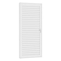 Porta de Aço Laminada Light 81x215 R50 Abertura Direita Branco