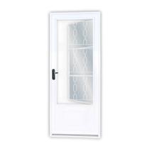 Porta de Aço Postigo 215x85cm com Grade Elo Minas Sul Mgm Abertura Direita