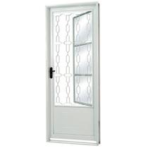 Porta de Aço Postigo 215x85cm com Grade Elo Minas Sul MGM