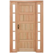 Porta de Almofadas com Marco e Vitrôs Dos Dois Lados Rondosul Natural Porta de Almofadas com Marco e Vitrôs Dos Dois Lados Rondosul Natural