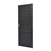 Porta de Aluminio 210x70cm Batente 4cm Ultra Ramassol Abertura Esquerda