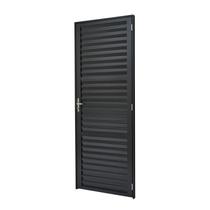 Porta de Aluminio 210x80cm Batente 4cm Ultra Ramassol Abertura Direita