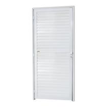 Porta de Alumínio 210x86cm sem Ventilação Super Brilhante Brimak Abertura Direita Porta de Alumínio 210x86cm sem Ventilação Super Brilhante Brimak Abertura Direita