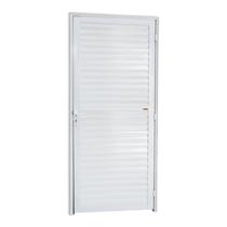 Porta de Alumínio 210x86cm sem Ventilação Super Brilhante Brimak