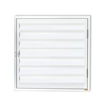 Porta de Alumínio Abrigo 80x80cm para Água e Gás 1 Folha sem Ventilação Anodizado Brilhante Brimak Branco Porta de Alumínio Abrigo 80x80cm para Água e Gás 1 Folha sem Ventilação Anodizado Brilhante Brimak Branco
