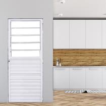 Porta de Alumínio Basculante 210x86cm Fortline Atlântica