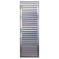 Porta de Alumínio Brilhante Palheta CMC Modular - Lado Direito - 2.10 (A) X 0.80 (L) Porta de Alumínio Brilhante Palheta CMC Modular - Lado Direito - 2.10 (A) X 0.80 (L)