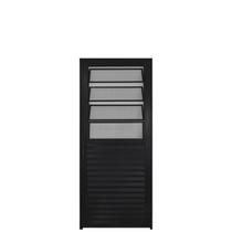 Porta de Alumínio com Basculante 210x70cm Lado Esquerdo Hale Esquadrias