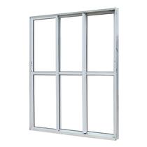 Porta de Alumínio Correr 210x200cm 3 Folhas Atlântica Porta de Alumínio Correr 210x200cm 3 Folhas Atlântica