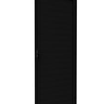 Porta de Alumínio de Giro Lambri com Maçaneta 215cm x 85cm Lucasa Ideale Abertura Direita Preto Porta de Alumínio de Giro Lambri com Maçaneta 215cm x 85cm Lucasa Ideale Abertura Direita Preto