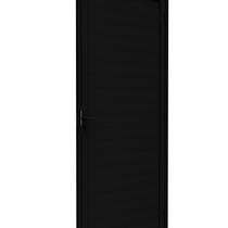 Porta de Alumínio de Giro Lambri com Maçaneta 215cm x 85cm Lucasa Ideale Abertura Esquerda Preto Porta de Alumínio de Giro Lambri com Maçaneta 215cm x 85cm Lucasa Ideale Abertura Esquerda Preto