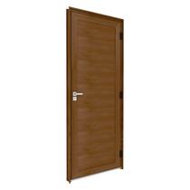 Porta de Alumínio de Giro Lambri com Maçaneta 215x85cm Lucasa Eccellente Abertura Direita Marrom Porta de Alumínio de Giro Lambri com Maçaneta 215x85cm Lucasa Eccellente Abertura Direita Marrom