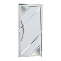Porta de Alumínio Lambri 210x90cm com Puxador Oasis Brimak Abertura Esquerda Porta de Alumínio Lambri 210x90cm com Puxador Oasis Brimak Abertura Esquerda