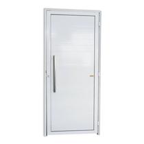 Porta de Alumínio Lambri 210x90cm com Puxador Super Brimak