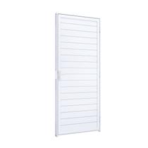 Porta de Alumínio Lambri 215x85cm com Maçaneta Abertura Riobras Aluminío Abertura Direita Branco Porta de Alumínio Lambri 215x85cm com Maçaneta Abertura Riobras Aluminío Abertura Direita Branco