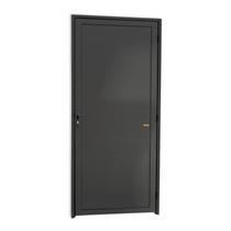 Porta de Alumínio Lambril Super 210cm X 70cm Brimak Abertura Esquerda