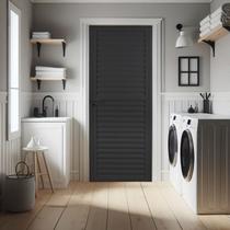 Porta de Aluminio Laminada 210x80cm Sólida