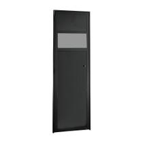 Porta de Alumínio para Sauna 70x190cm Abertura Direita Kazan Preto