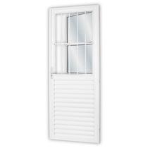 Porta de Alumínio Postigo 210x80cm com Vidro Liso Soft Plus MGM Porta de Alumínio Postigo 210x80cm com Vidro Liso Soft Plus MGM