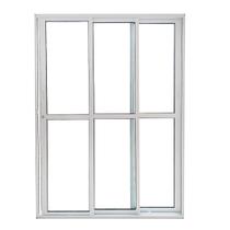 Porta de Alumínio Sacada 3 Folhas Móveis Branco Linha 25 Com Fechadura - DC Porta de Alumínio Sacada 3 Folhas Móveis Branco Linha 25 Com Fechadura - DC