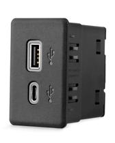 Porta de Carregamento USB ANODZU USB-C para Cadillac GMC Chevy Porta de Carregamento USB ANODZU USB-C para Cadillac GMC Chevy