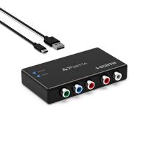 Porta de conversão de componente para HDMI 5 RCA YPbPr para HDMI